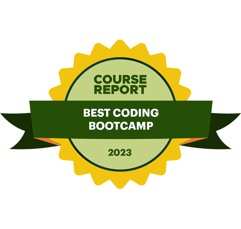 Course Report Badge Best Coding Bootcamp 2023